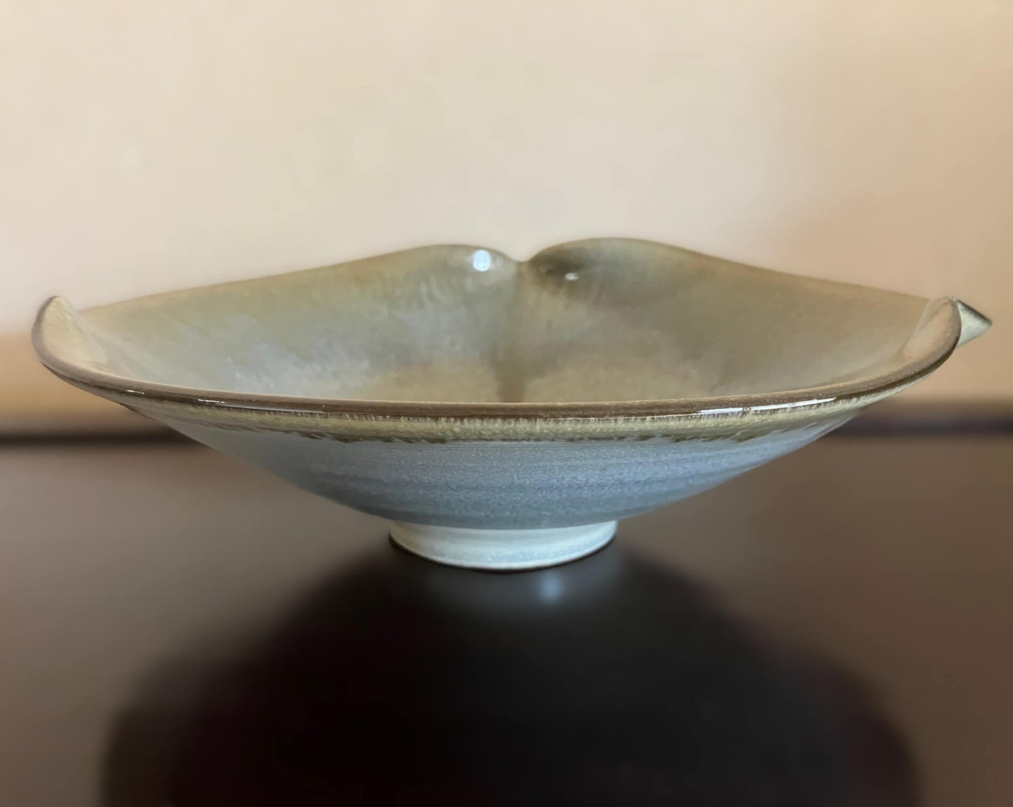 Ash glazed bowl